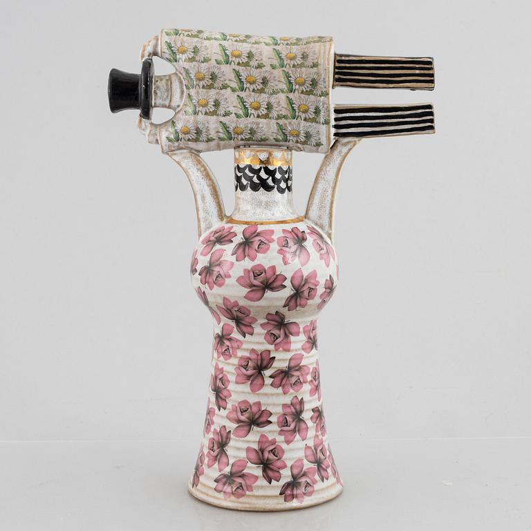 Lisa Larson, skulptur, stengods, "Samhällsdebatten", Gustavsberg 1969-71.