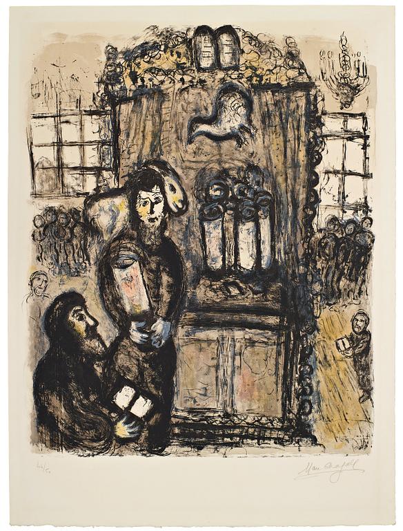 Marc Chagall, "Le temple".