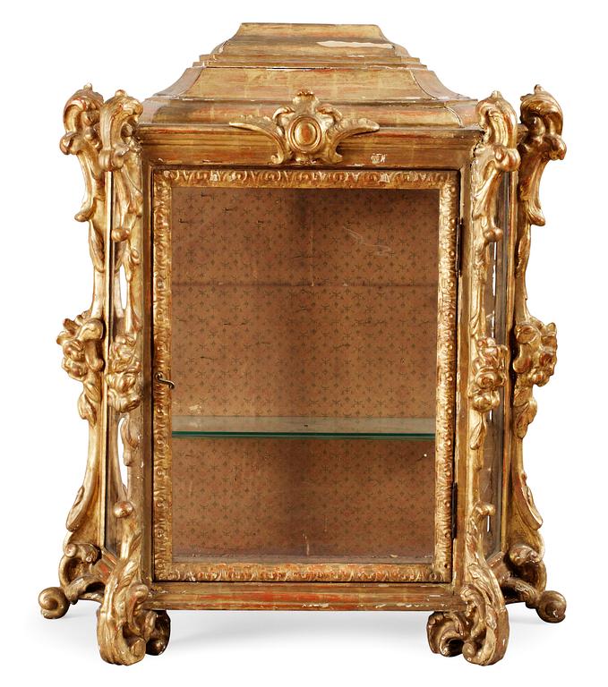 A Rococo-style cabinet.