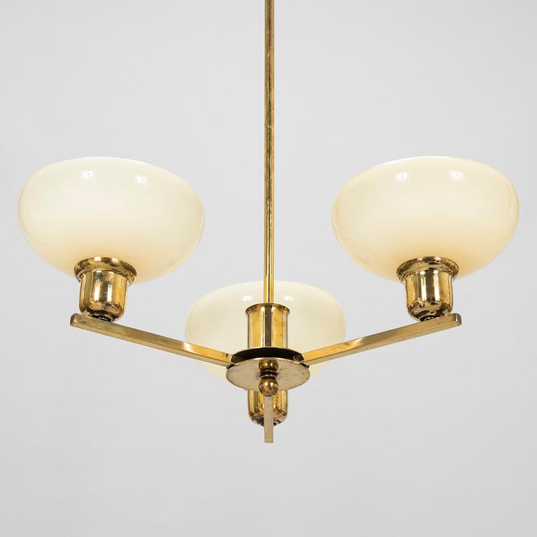 Paavo Tynell,  a 1930's '3021/3' chandelier for Taito Oy.