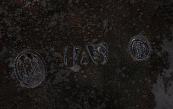 TESERVIS, 3 delar. Silver. Danmark.