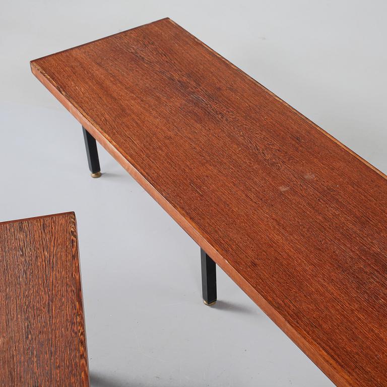 BÄNKAR, ett par, 1900-talets andra hälft.