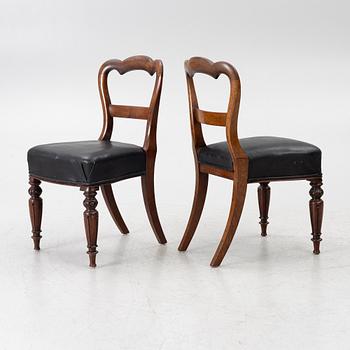 Stolar, 6 st, 1800-talets första hälft.