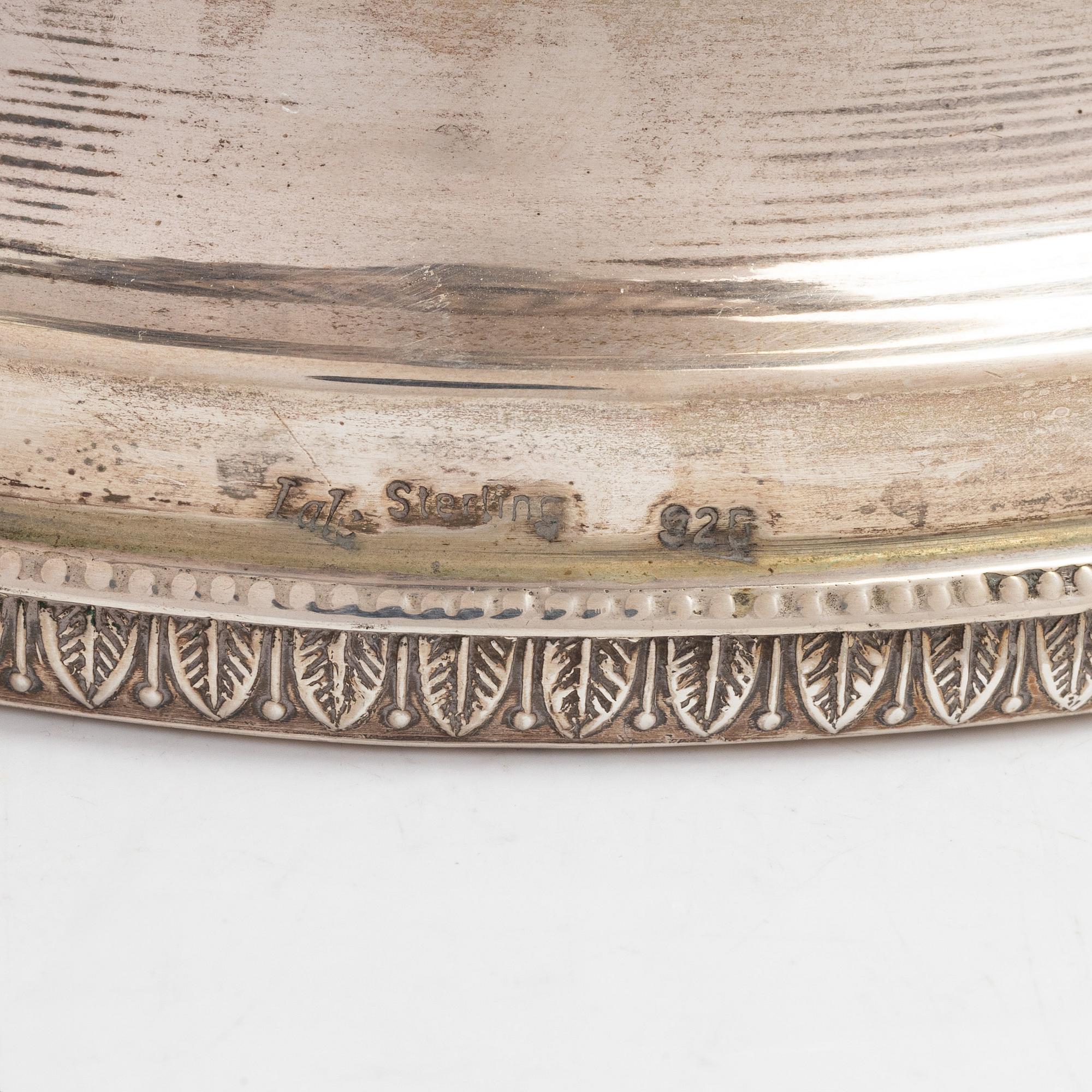 Lale Silverware & Co Ltd, a large sterling silver jug, Istanbul, Turkey 20th century.