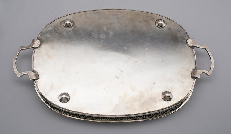 BRICKOR, 2 st, nysilver, 1900-tal.