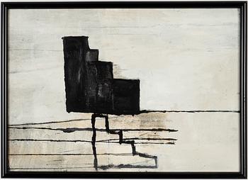 Johanna Aalto, acrylic on canvas, signed and dated 1990.