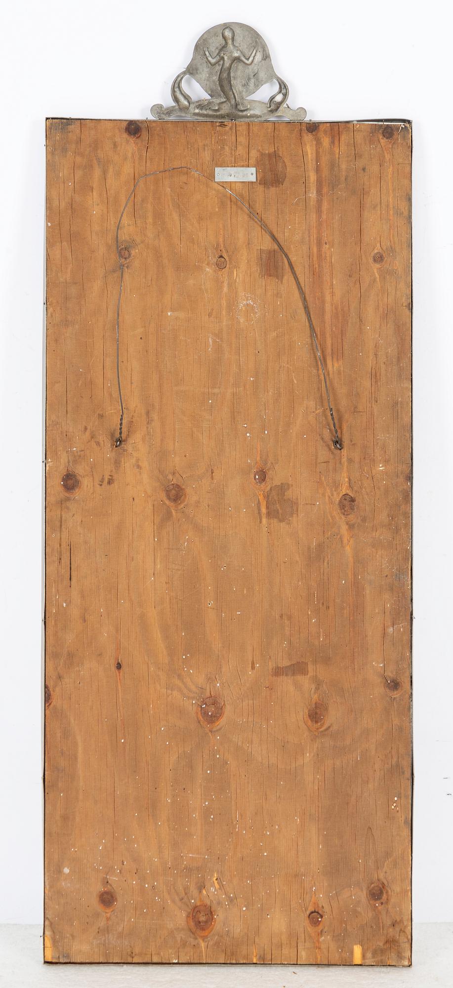 Oscar Antonsson, A Swedish Grace mirror, Ystad MEtall, Sweden, 1930.