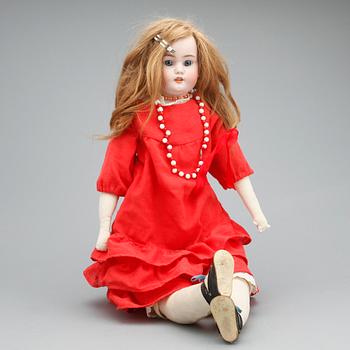 BISKVIFLICKDOCKA, Tyskland, 1900-talets första del, Simon & Halbig, 1080.