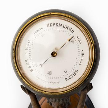 Barometer, Ryssland, sekelskiftet 1800/1900.