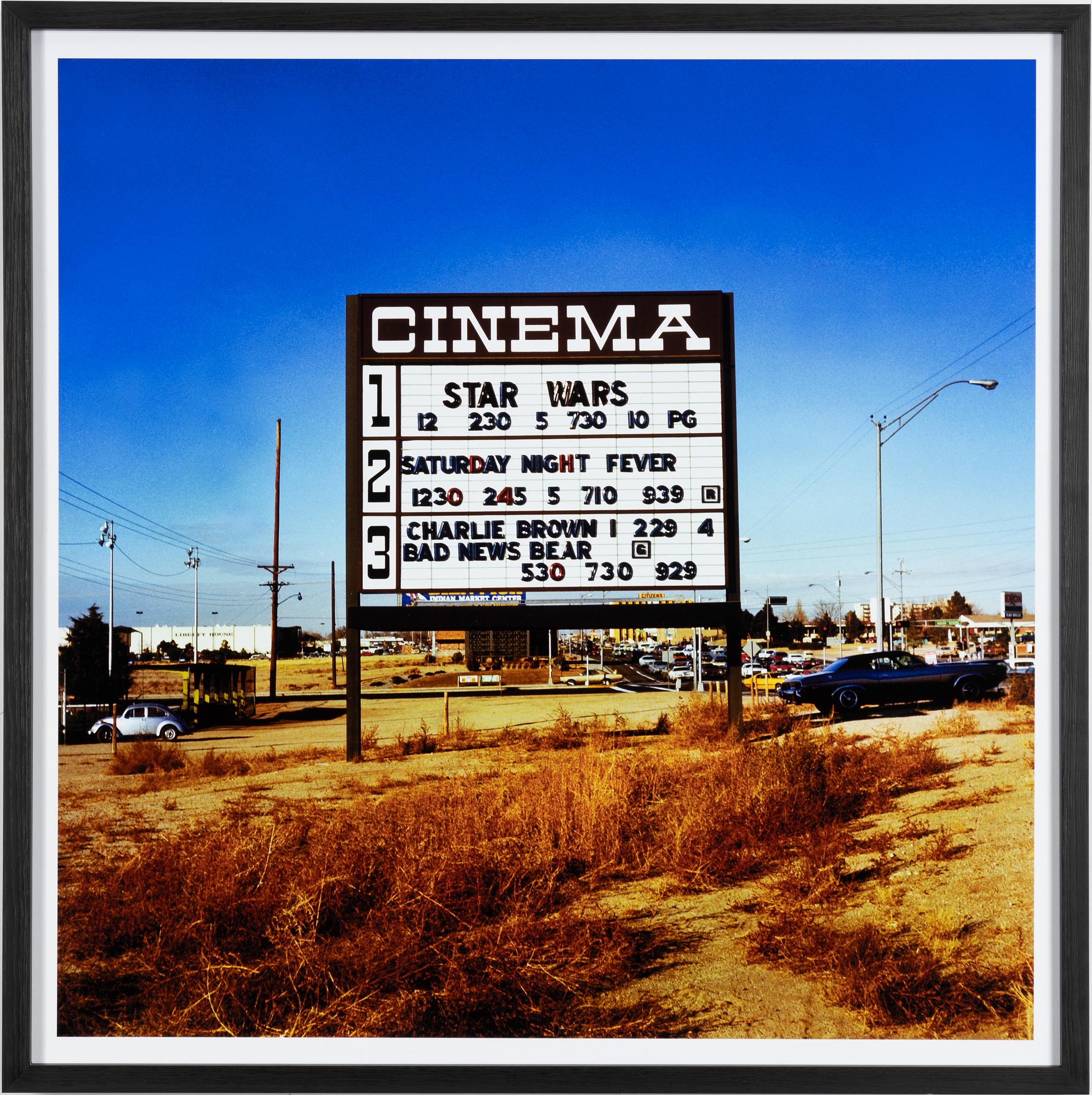 Robert Zuckerman, "Star Wars Marquee, Albuquerque, New Mexico", 1977.