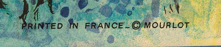 Marc Chagall, after, poster, "The Magic Flute", 1967.