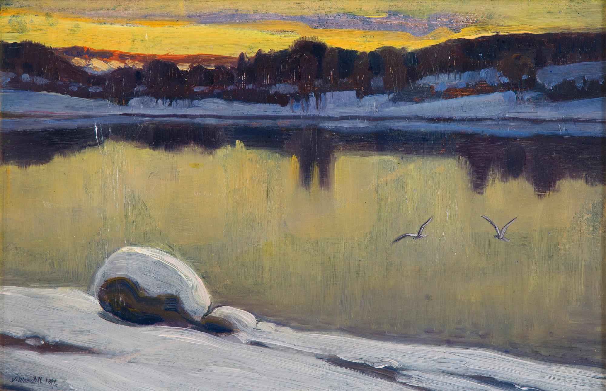 Väinö Blomstedt, Winter Twilight.