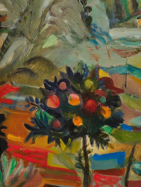 Jules Schyl, View from Capri.