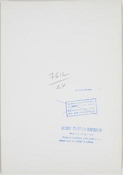 HENRI CARTIER-BRESSON, gelatinsilverfotografi stämplad av fotografen samt av Magnum Photos Incorporated a tergo.
