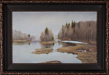 NIKOLAI (TERVAKORPI) TCHERBAKOFF, olja på duk, signerad.