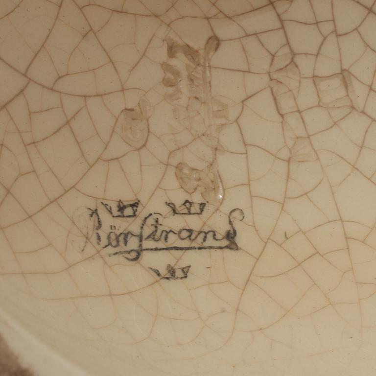 YTTERFODER, majolika, Rörstrand, omkring år 1900.