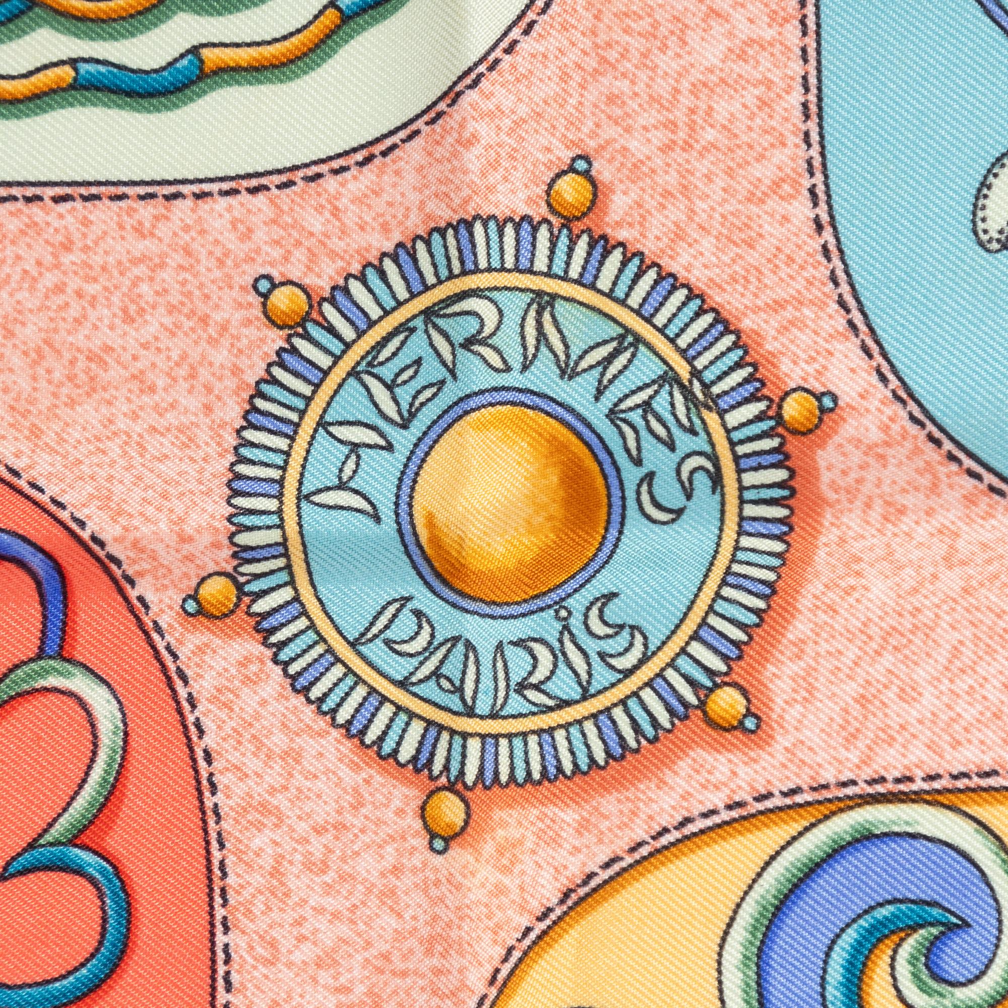 Hermès, scarf, "Festival".