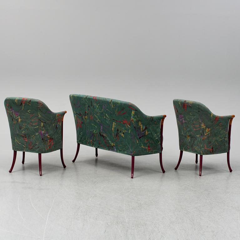 UMBERTO ASNAGO, a sofa, two armchairs and a table, 'Progetti', Italy.