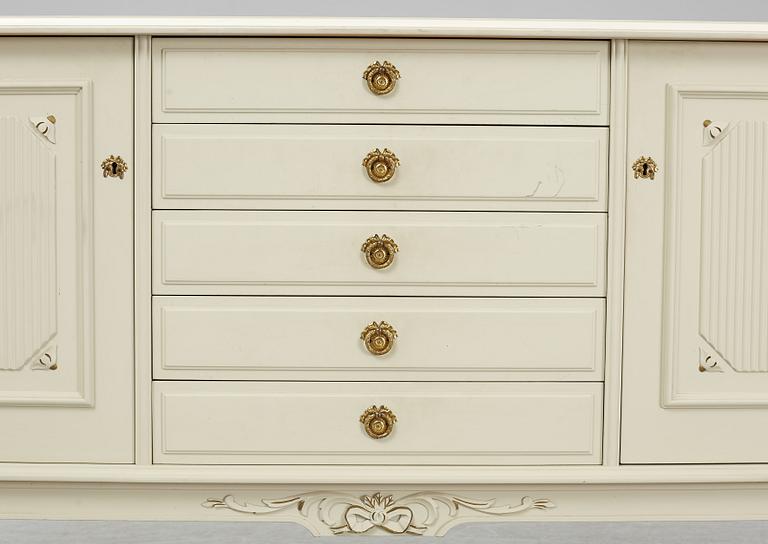 A Gustavian style sideboard, second half of the 20th Century.
