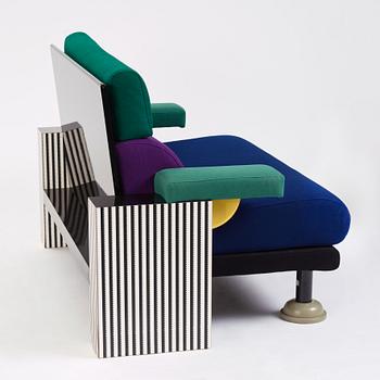 Michele De Lucchi, a "Lido" sofa, Memphis, Italy, post 1982.