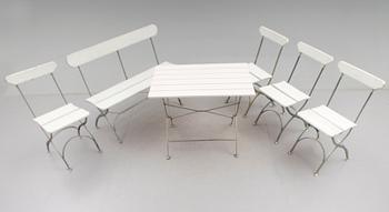 TRÄDGÅRDSGRUPP, 6 delar, Grythyttan, 1900-talets andra hälft.