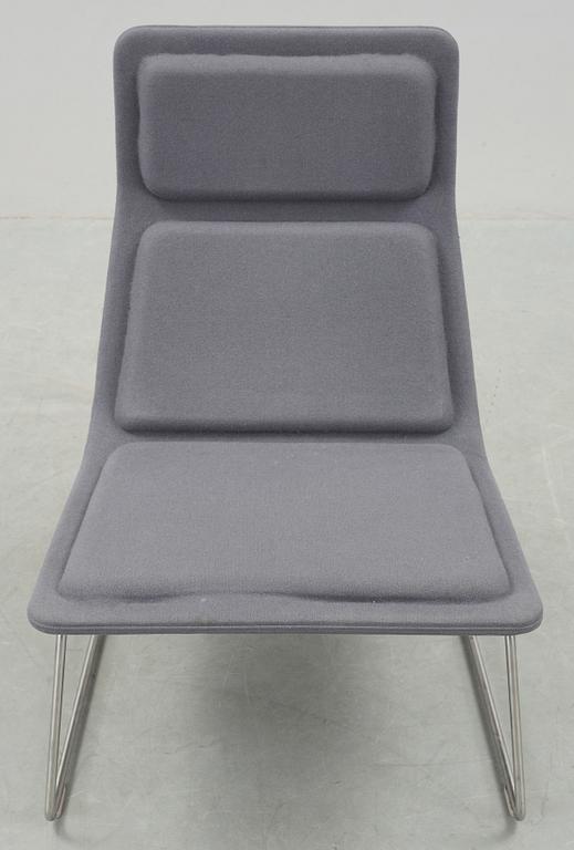 FÅTÖLJ, "Low Pad", Jasper Morrison för Cappelini, Italien.