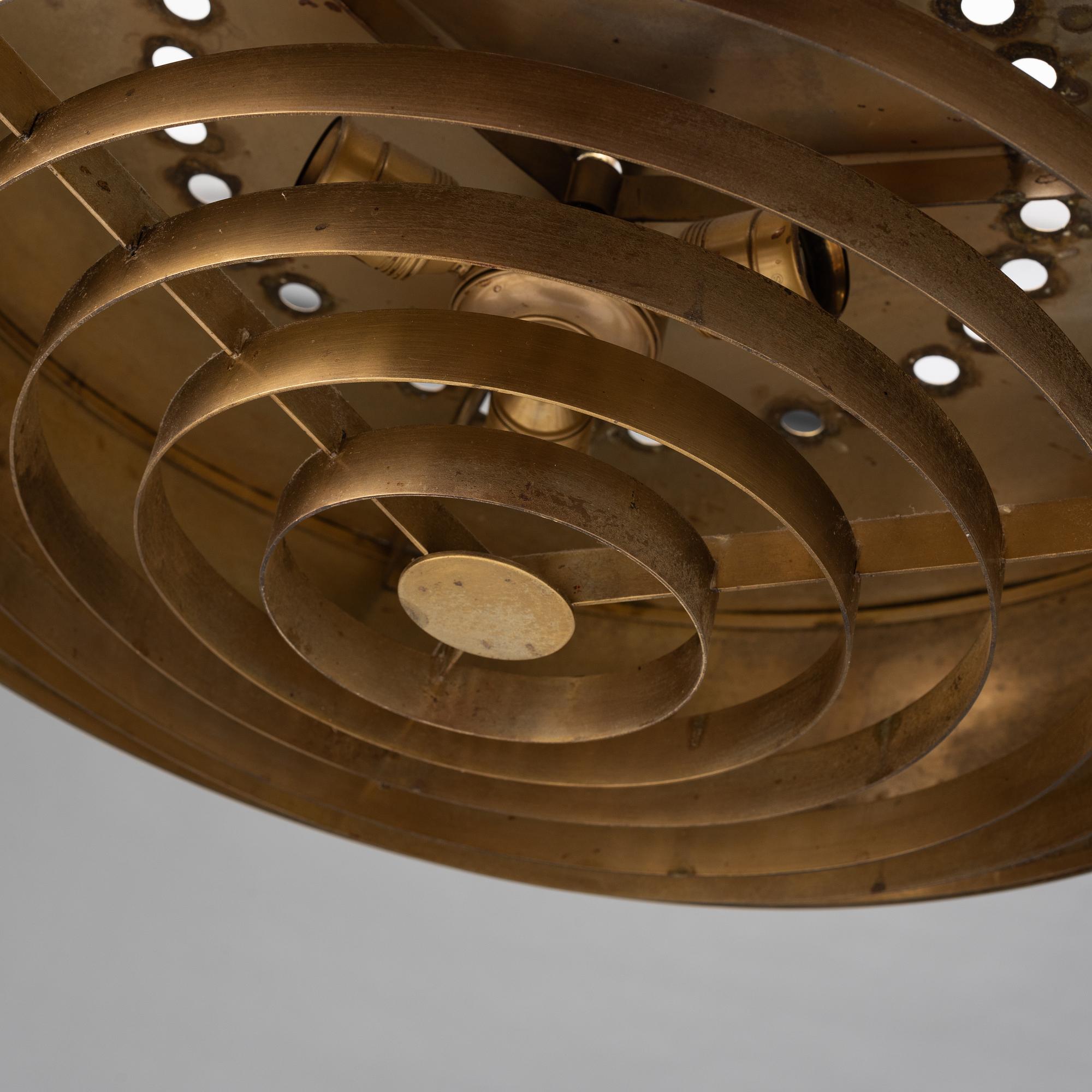 A ceiling lamp, 1960's.
