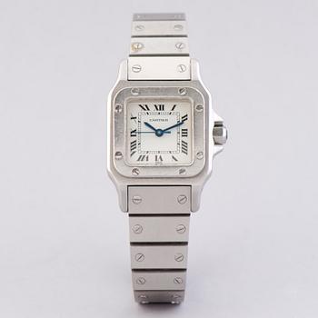 Cartier, Santos, armbandsur, 22 x 24 mm.