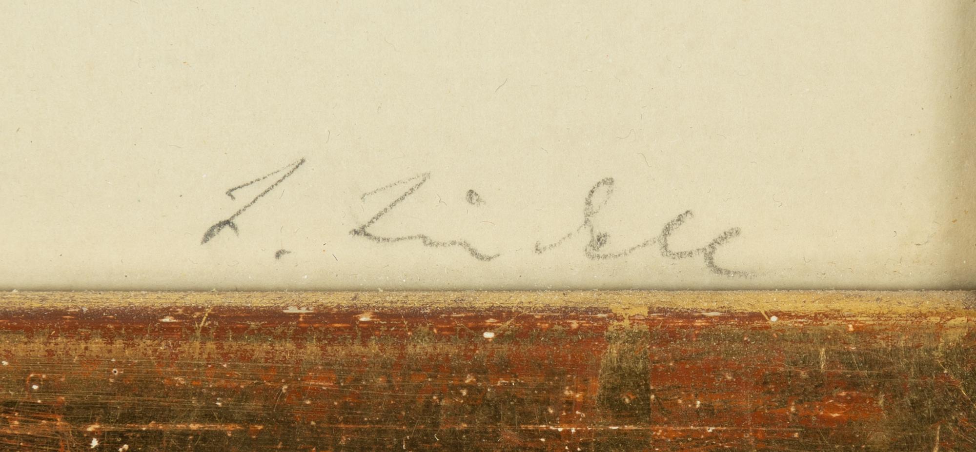 Lage Lindell, gouache, signed L. Lindell.