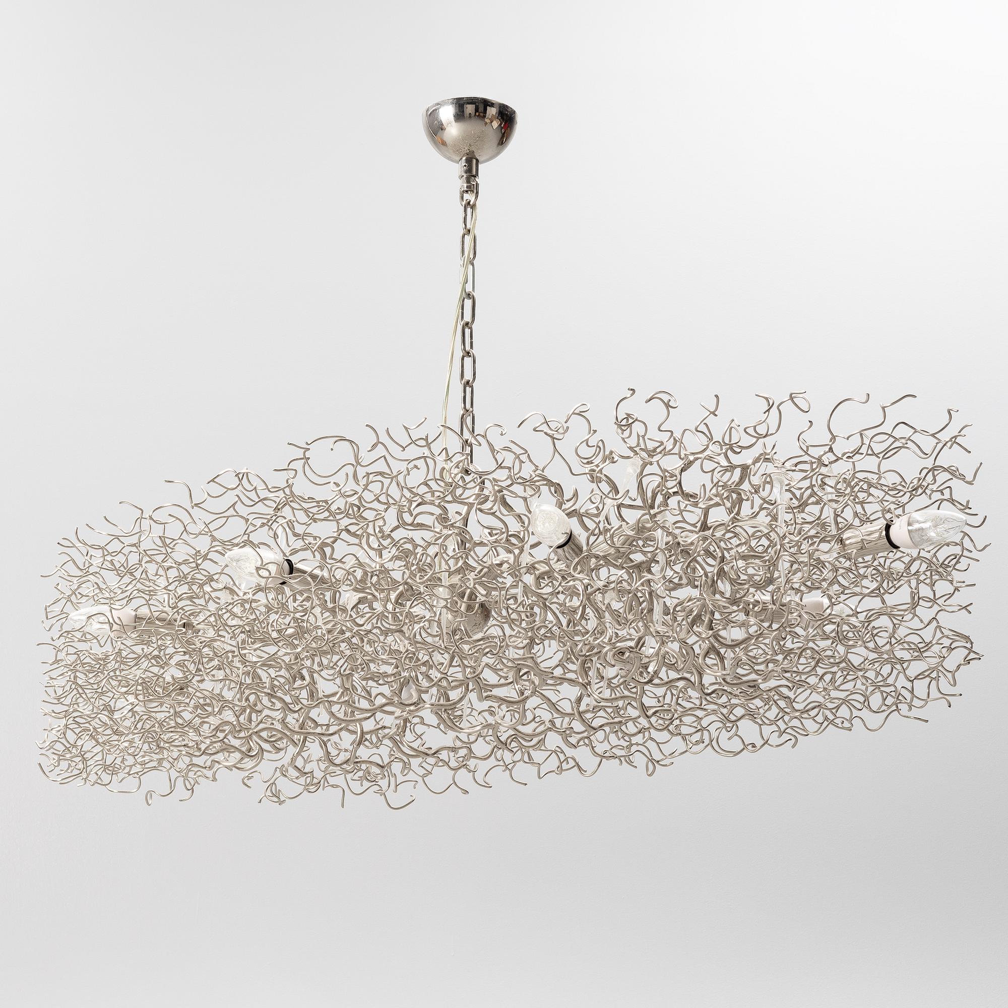 Wiliam Brand & Anette van Egmond, Chandelier, "Hollywood", Brand van Egmond, Netherlands.