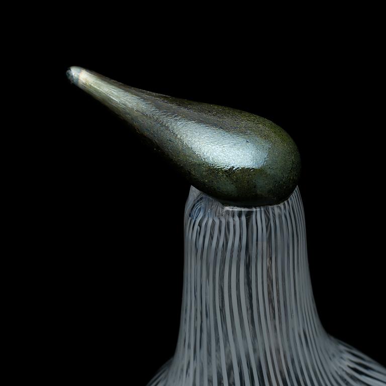 FIGURIN, glas, Oiva Toikka, Nuutajärvi, signerad och numrerad 412/1992. Formgiven 1992.