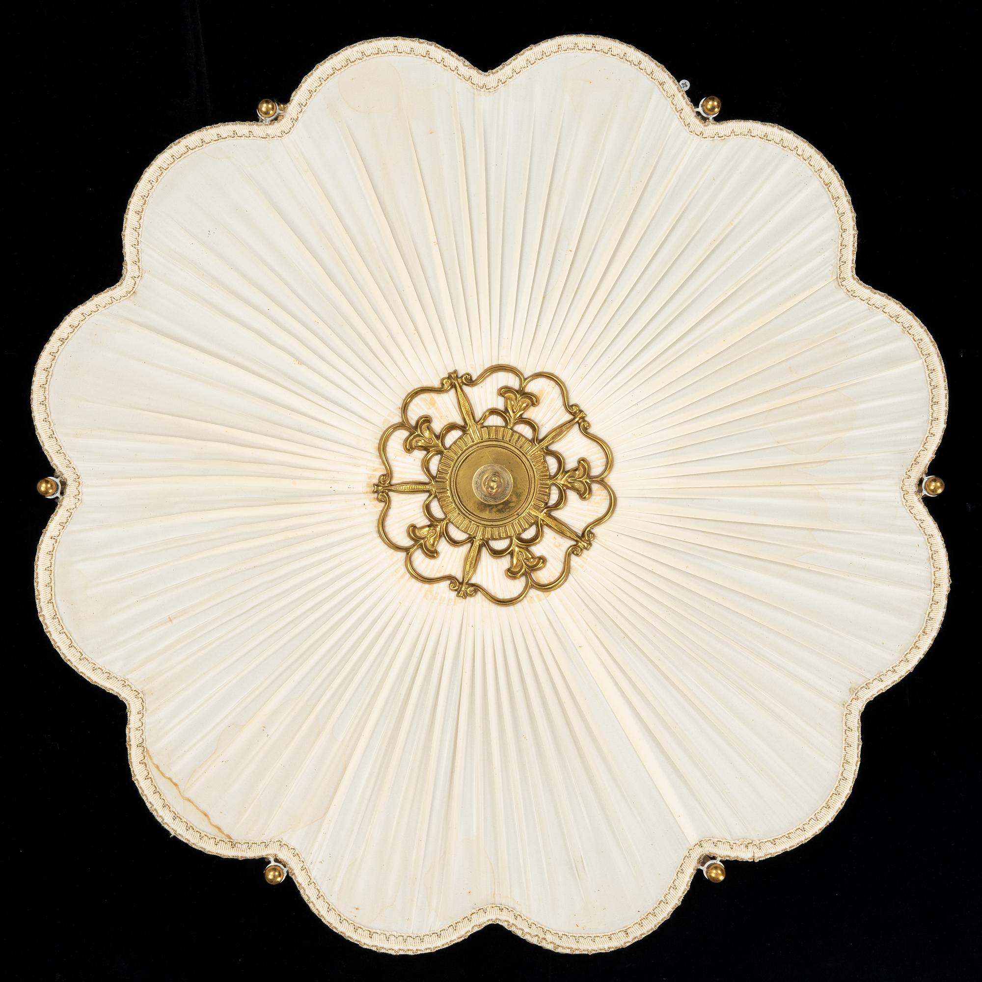 A Swedish Modern ceiling lamp, 1940's.