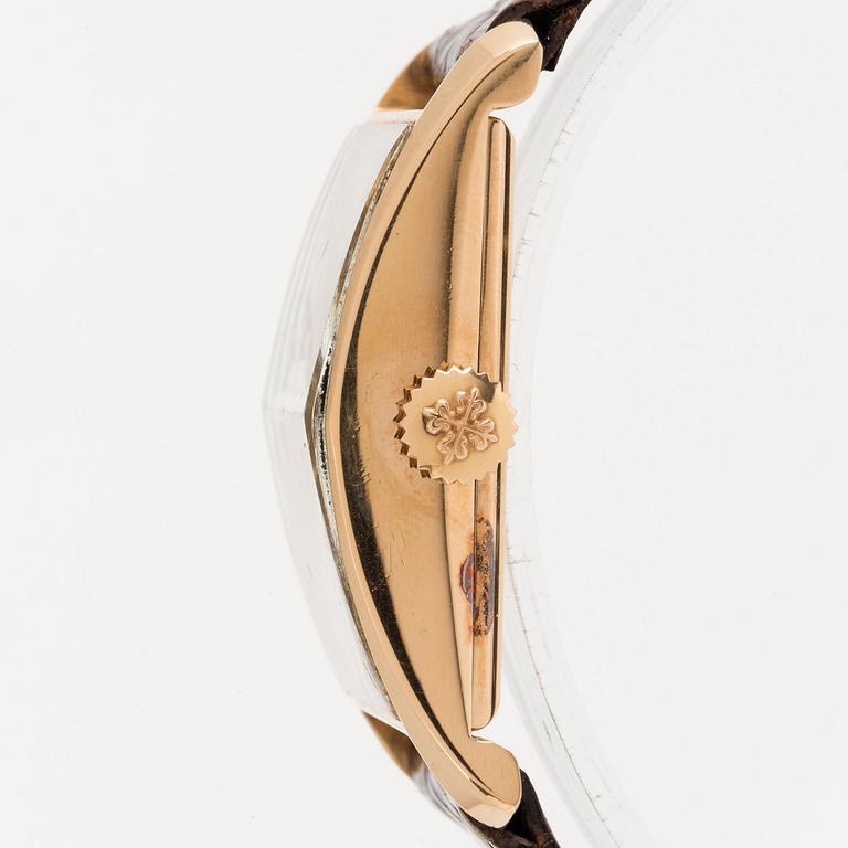 Patek Philippe, Genève, "The Hour Glass", "No subsidiary seconds".
