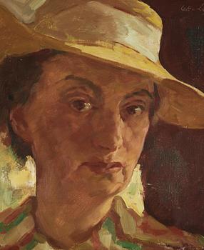 Lotte Laserstein, Self-portrait.