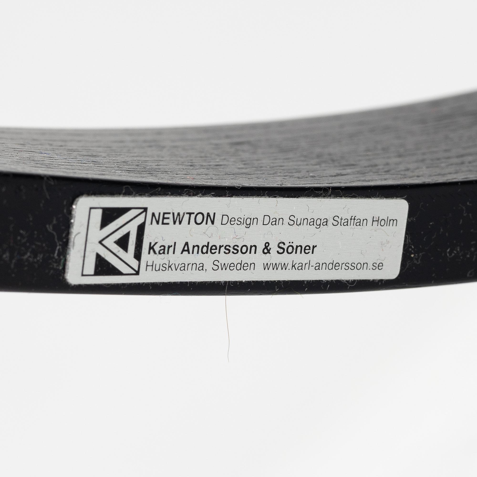 Dan Sunaga & Staffan Holm, coffee table, 'Newton', Karl Andersson & Söner.