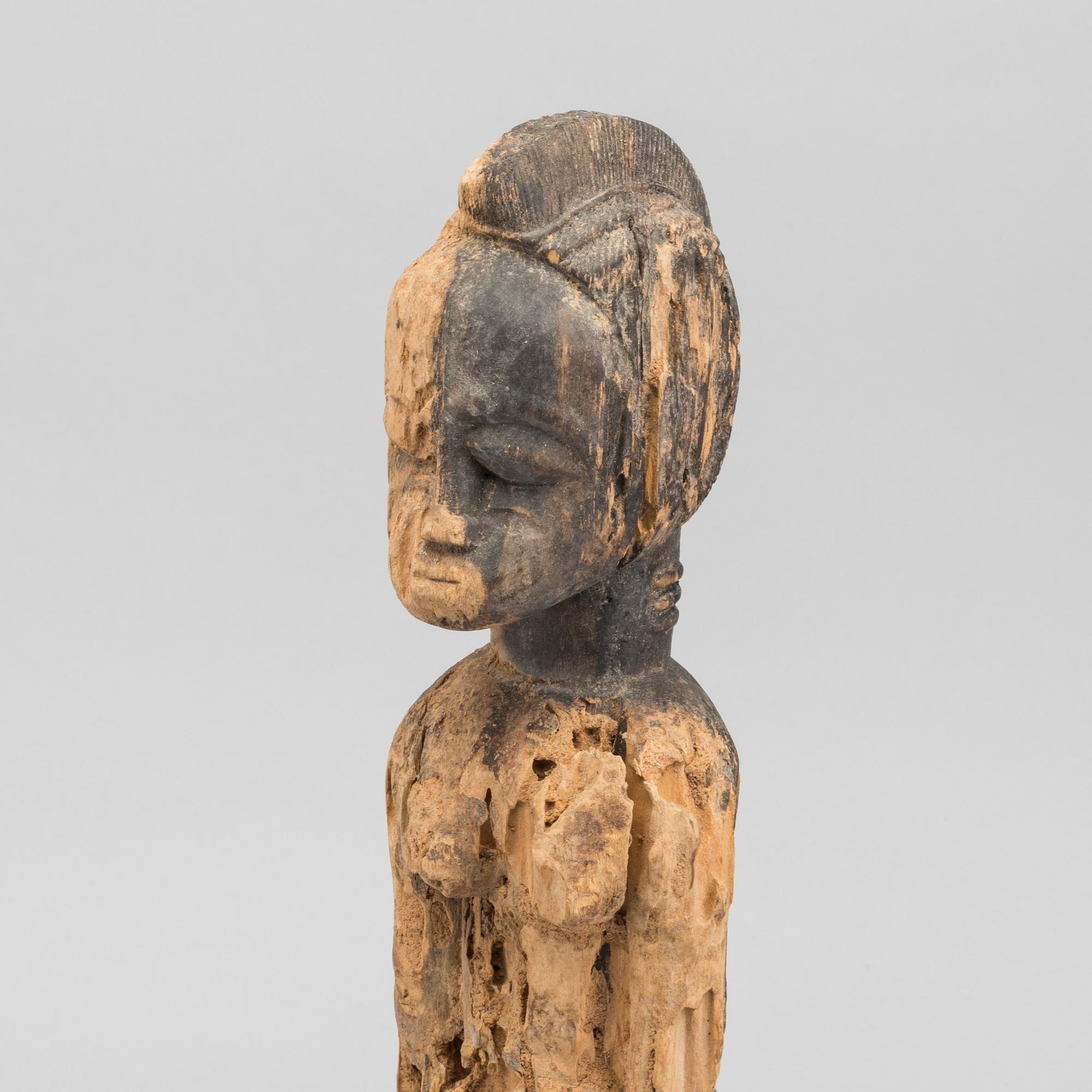SCULPTURE, Ivory Coast, probably Baule.