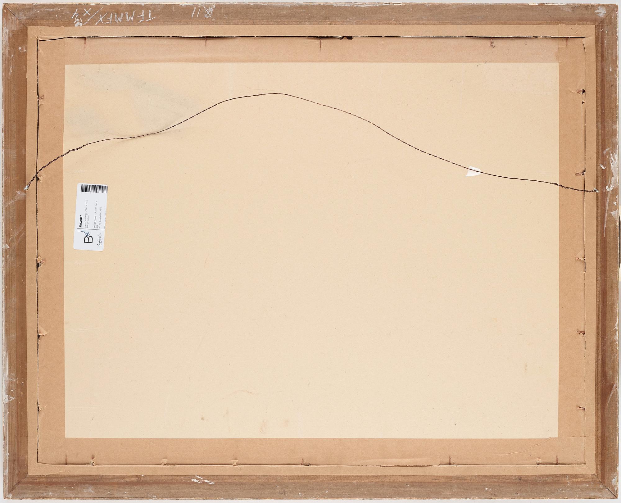 Johan Ahlström, "Till 1855 års höstprogram".