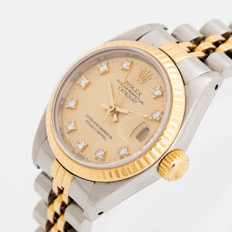 Rolex, Oyster Perpetual, Datejust, wristwatch, 26 mm.