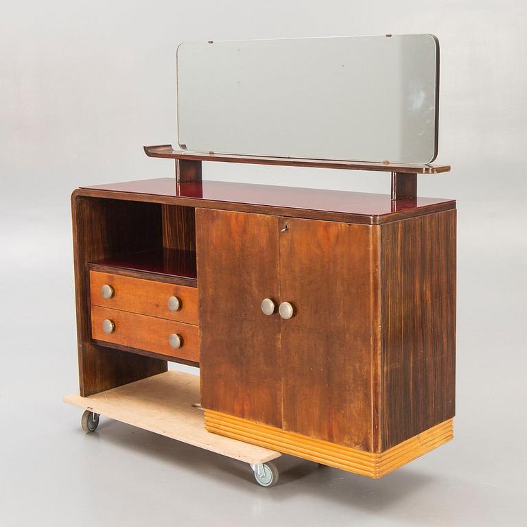 A 1940s Art Deco bureau.