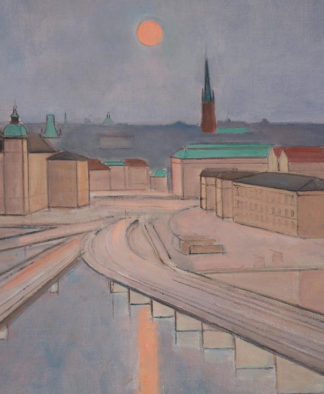 Einar Jolin, Moonlight over Stockholm.