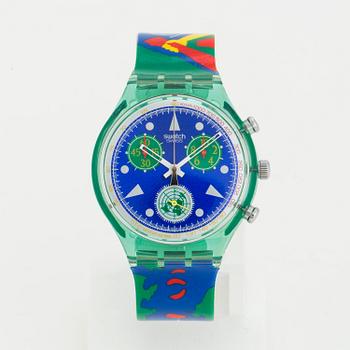 SWATCH, Special, Unlimited, chronograph, wristwatch, 36 mm,