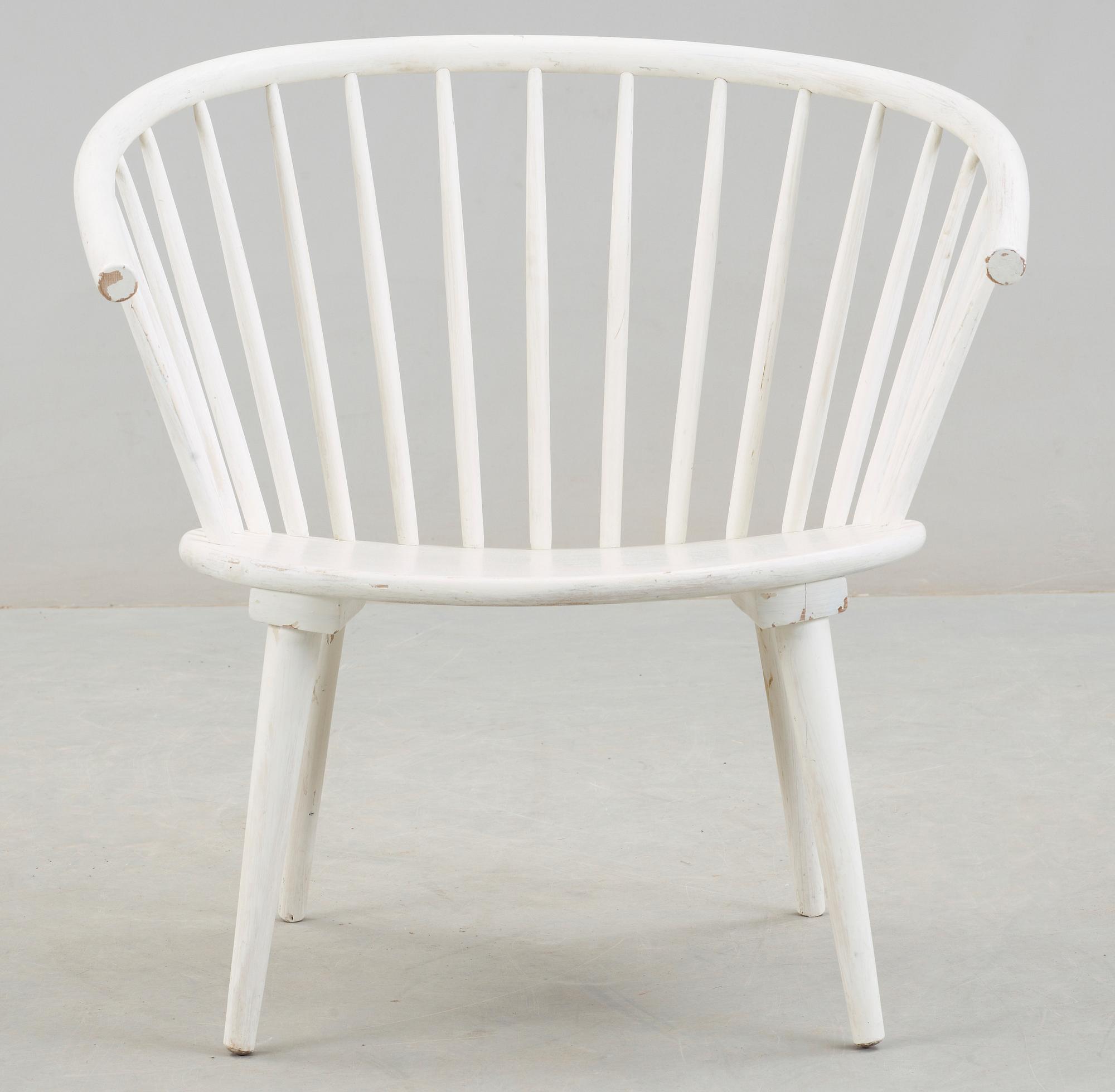 KARMSTOL, "Eker" Gillis Lundgren, för IKEA, modellen formgiven kring 50/60-tal.