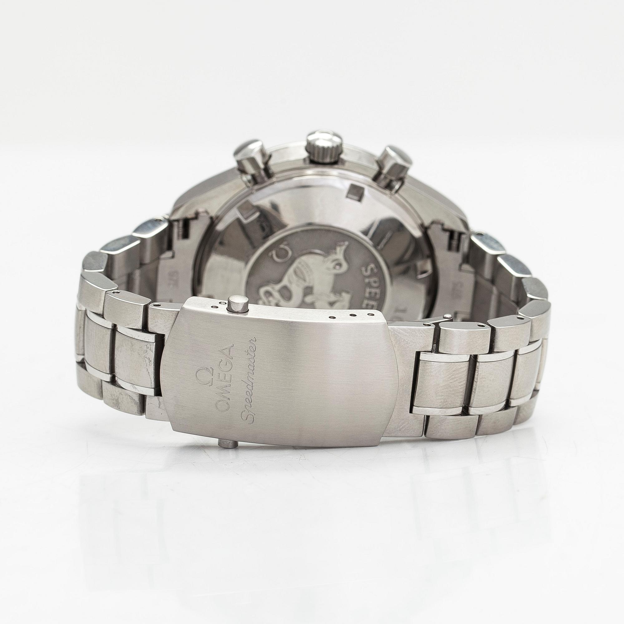 Omega, Speedmaster, Date, kronograf, armbandsur, 40 mm.