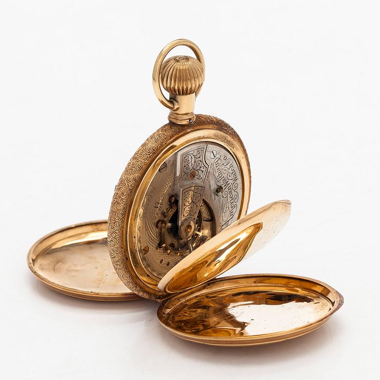 Waltham, fickur, savonett, 56,5 mm.