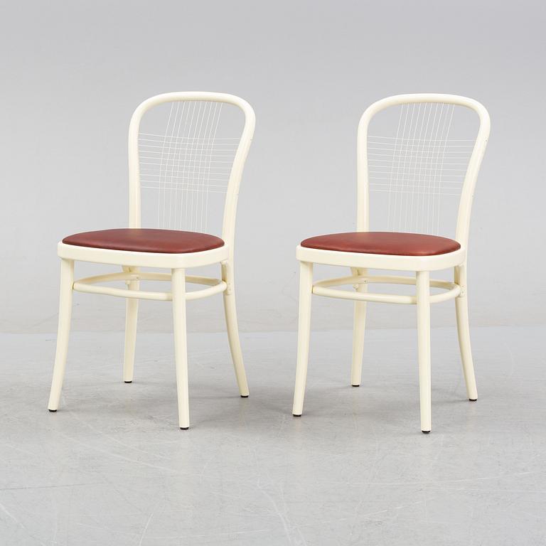 Dinell/Johansson, a pair of 'Bistro Roland Garross' chairs, Gemla, Diö, 2021.