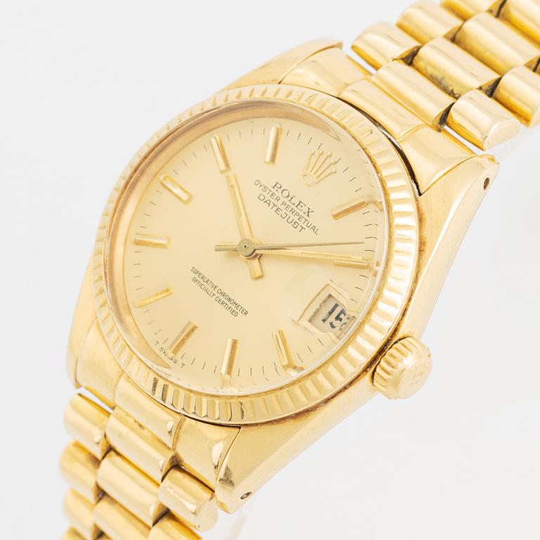 Rolex, Oyster Perpetual, Datejust, wristwatch, 31 mm.