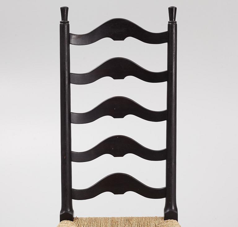 Werner West, a model 3874 chair, Oy Stockholm AB, Kervo Snickerifabrik, 1930's.