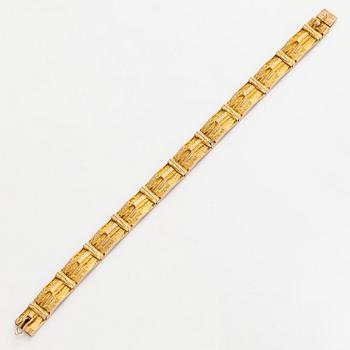Björn Weckström, bracelet, "Cascade", 14K gold.