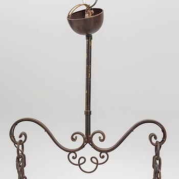 A ceiling lamp, 1920's-30's.