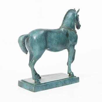 A sculpture after "The Byzantine horses / The Constantinople horses / The Venetian horses," St. Mark's Basilica.